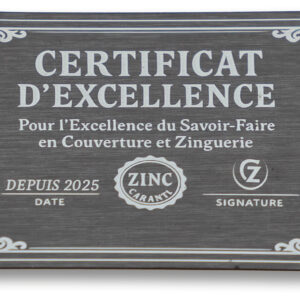Certificat d'excellence Quartz